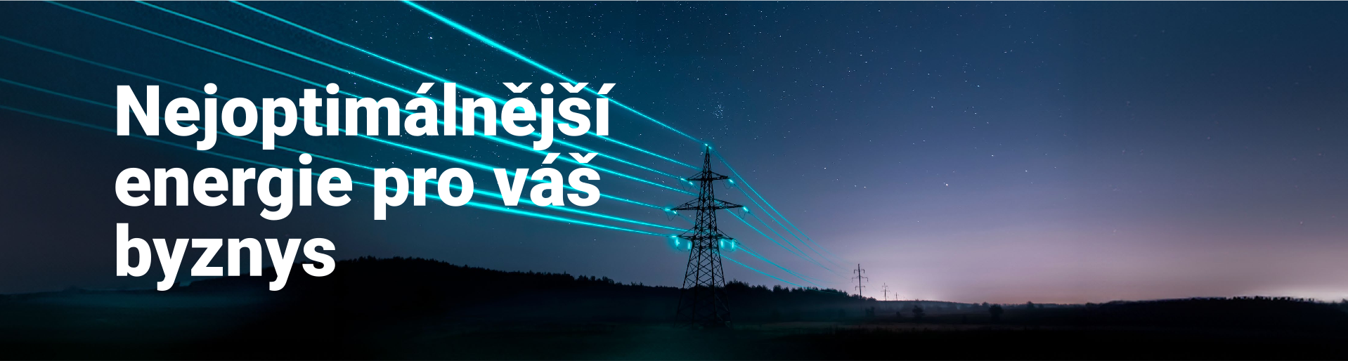 Nejoptimálnější energie pro váš byznys